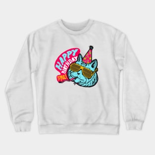 Happy Birthday Crewneck Sweatshirt